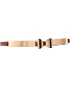 Asos Metal Plate Bow Waist Belt - Lyst