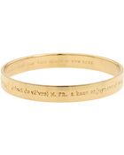 Kate Spade Idiom Bangle - Lyst