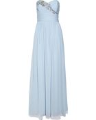 Notte By Marchesa Embellished Silk Chiffon Gown - Lyst