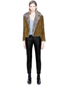Acne Studios Rita Shearling Jacket - Lyst