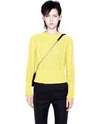 Acne Studios Lia Cable Yellow - Lyst
