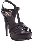 Saint Laurent Tribute Sandal - Lyst