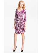 Diane von Furstenberg New Julian 2 Silk Wrap Dress - Lyst