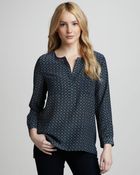 Joie Nepal Printed Blouse - Lyst