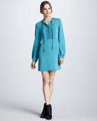 Diane von Furstenberg Jasleen Long Sleeve Dress - Lyst