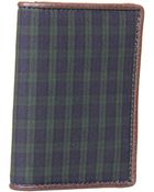 Jack Spade Cotton Blackwatch Vertical Flap Wallet - Lyst