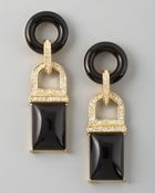 Rachel Zoe Square Drop Earrings - Lyst