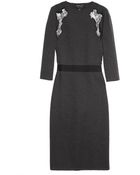 Giambattista Valli Lace Insert Dress - Lyst