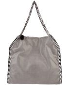 Stella McCartney Chain Trimmed Bag - Lyst