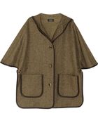 A.P.C. Hooded Herringbone Wool Jacket - Lyst