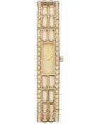 DKNY Women'S Gold Ion Plated Stainless Steel Bracelet 13X33Mm Ny8630 - Lyst