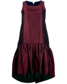 Kenzo Drop Waist Sleeveless Dress - Lyst