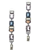 Lizzie Fortunato Jewels Column Multi Gem Earrings - Lyst