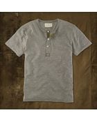 Ralph Lauren Jaspé Jersey Henley - Lyst