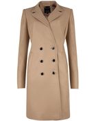 Ted Baker Francia Double Breasted Coat - Lyst