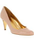 Ted Baker Peoni 3 Court Shoe Nude Patent Leather - Lyst