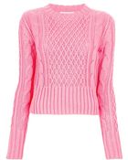 Acne Studios Lia Cable Sweater - Lyst
