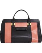 Chloé Colorblock Python Large Alice Satchel - Lyst