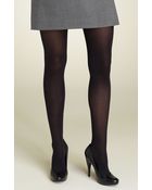 DKNY 412 Control Top Opaque Tights - Lyst