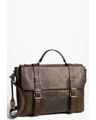 Frye Logan Briefcase - Lyst