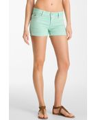 Hudson Croxley Cuff Denim Shorts - Lyst