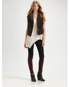 Rag & Bone Mughal Suede Shearling Vest - Lyst