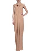 Rick Owens Cowl Neck Gown - Lyst