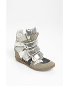 Steve Madden Hilight Wedge Sneaker - Lyst
