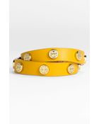Tory Burch Logo Double Wrap Bracelet - Lyst
