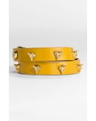 Tory Burch Foxhead Studded Wrap Bracelet - Lyst