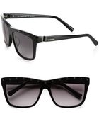 Valentino Rock Stud Wayfarer Sunglasses - Lyst