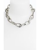 Vince Camuto Basics Collar Necklace - Lyst