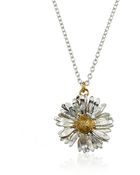 Alex Monroe Daisy Necklace - Lyst