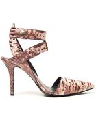 Alexander Wang Sonja Ankle Strap Pump - Lyst