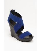Diane von Furstenberg Opal Wedge Sandal - Lyst