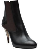 Fendi Stretch Bootie - Lyst