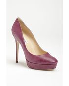 Jimmy Choo Cosmic Platform Pump - Lyst