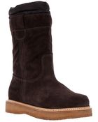 Moncler Mid Calf Boot - Lyst