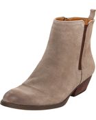 Nine West Sosie Suede Ankle Boots - Lyst
