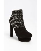 Pelle Moda Palm Studded Bootie - Lyst