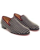 Christian Louboutin Rollerboy Spiked Loafers - Lyst