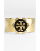 Tory Burch Walter Logo Cuff - Lyst