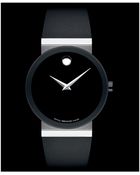 Movado Womens Swiss Black Rubber Strap 42mm - Lyst