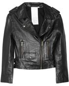 Oak Leather Biker Jacket - Lyst