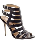 River Island Olivia Caged Heeled Sandals - Lyst