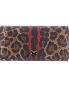 Dolce & Gabbana Leopard Print Wallet - Lyst