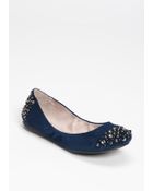 vince camuto studded flats