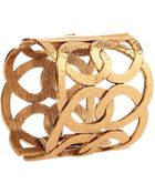 Oscar de la Renta Linked Loop Cuff Bracelet - Lyst