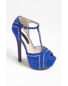 Steven By Steve Madden Astrro Peep Toe Pump - Lyst