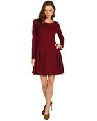 Z Spoke by Zac Posen Bond Jersey Ls Dress - Lyst